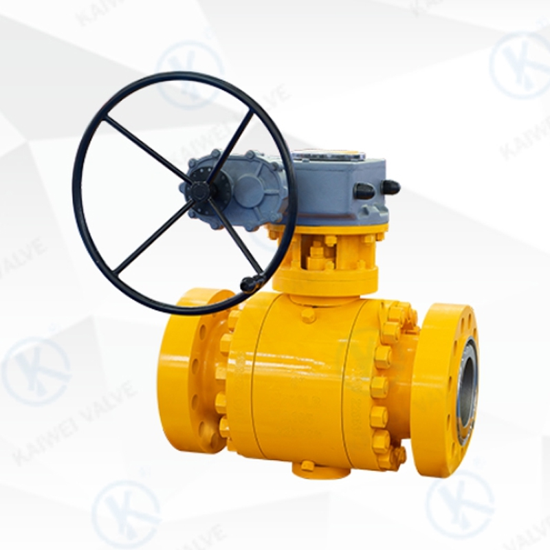 Katup Bola Terpasang Trunnion Tempa