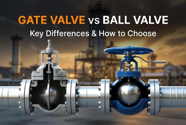 Ball Valve vs Gate Valve: Cara Memilih Valve yang Tepat untuk Aplikasi Anda 